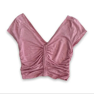 𝅺PINK Publik Crop Top Size Small